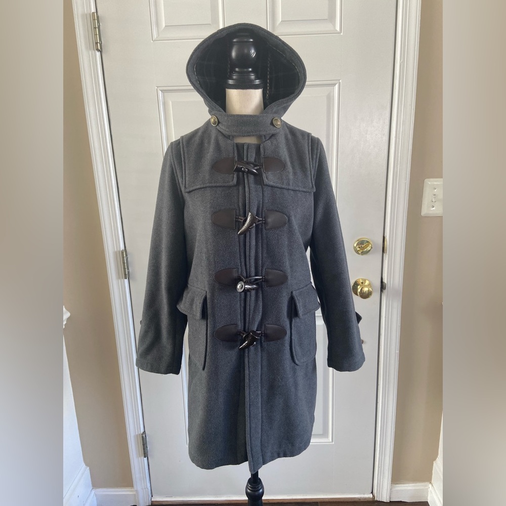MaxMara Peacoat in Gray